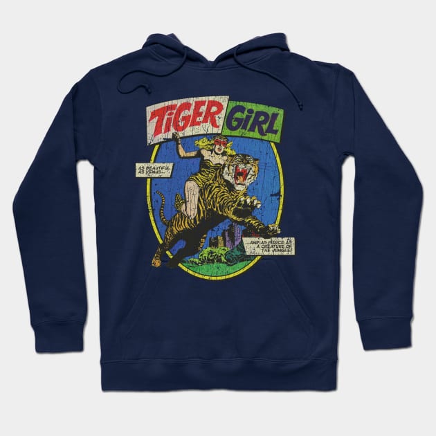 Tiger Girl 1968 Hoodie by JCD666